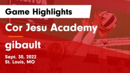 Cor Jesu Academy vs gibault Game Highlights - Sept. 30, 2022