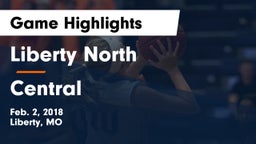 Liberty North vs Central  Game Highlights - Feb. 2, 2018