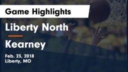Liberty North vs Kearney  Game Highlights - Feb. 23, 2018