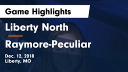 Liberty North vs Raymore-Peculiar  Game Highlights - Dec. 12, 2018