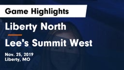 Liberty North vs Lee's Summit West  Game Highlights - Nov. 25, 2019