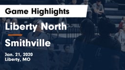 Liberty North vs Smithville  Game Highlights - Jan. 21, 2020