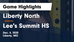 Liberty North  vs Lee's Summit HS Game Highlights - Dec. 4, 2020