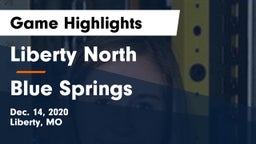 Liberty North  vs Blue Springs  Game Highlights - Dec. 14, 2020