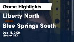 Liberty North  vs Blue Springs South  Game Highlights - Dec. 18, 2020
