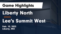 Liberty North  vs Lee's Summit West  Game Highlights - Feb. 10, 2023