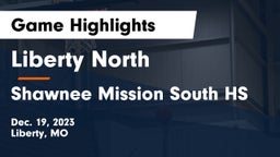 Liberty North  vs Shawnee Mission South HS Game Highlights - Dec. 19, 2023
