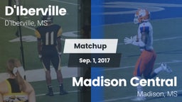Matchup: D'Iberville vs. Madison Central  2017