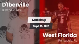 Matchup: D'Iberville vs. West Florida  2017
