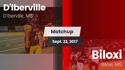 Matchup: D'Iberville vs. Biloxi  2017