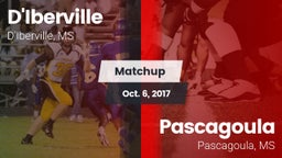 Matchup: D'Iberville vs. Pascagoula  2017
