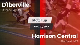 Matchup: D'Iberville vs. Harrison Central  2017