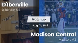 Matchup: D'Iberville vs. Madison Central  2018