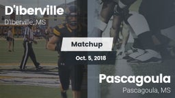 Matchup: D'Iberville vs. Pascagoula  2018