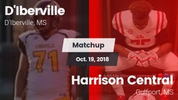 Matchup: D'Iberville vs. Harrison Central  2018