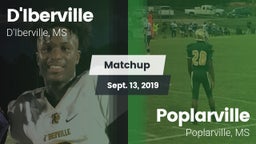 Matchup: D'Iberville vs. Poplarville  2019