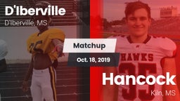 Matchup: D'Iberville vs. Hancock  2019
