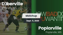 Matchup: D'Iberville vs. Poplarville  2020