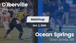Matchup: D'Iberville vs. Ocean Springs  2020