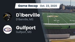 Recap: D'Iberville  vs. Gulfport  2020