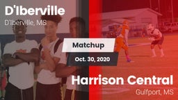 Matchup: D'Iberville vs. Harrison Central  2020