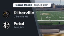 Recap: D'Iberville  vs. Petal  2021