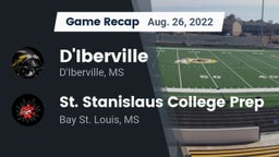 Recap: D'Iberville  vs. St. Stanislaus College Prep 2022