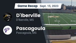 Recap: D'Iberville  vs. Pascagoula  2023