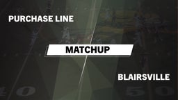 Matchup: Purchase Line vs. Blairsville  2016