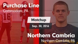 Matchup: Purchase Line vs. Northern Cambria  2016