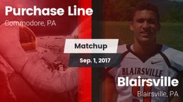 Matchup: Purchase Line vs. Blairsville  2017