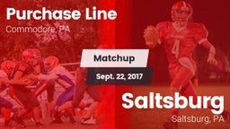Matchup: Purchase Line vs. Saltsburg  2017