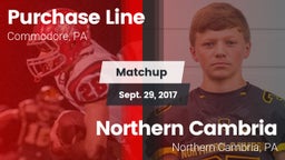 Matchup: Purchase Line vs. Northern Cambria  2017