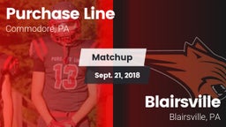 Matchup: Purchase Line vs. Blairsville  2018