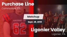 Matchup: Purchase Line vs. Ligonier Valley  2018