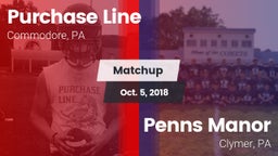 Matchup: Purchase Line vs. Penns Manor  2018