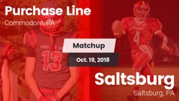 Matchup: Purchase Line vs. Saltsburg  2018