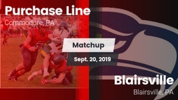 Matchup: Purchase Line vs. Blairsville  2019