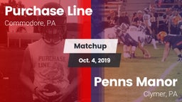 Matchup: Purchase Line vs. Penns Manor  2019
