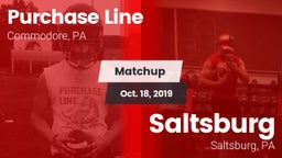 Matchup: Purchase Line vs. Saltsburg  2019