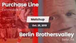 Matchup: Purchase Line vs. Berlin Brothersvalley  2019