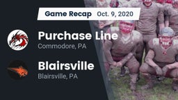 Recap: Purchase Line  vs. Blairsville  2020