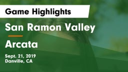 San Ramon Valley  vs Arcata Game Highlights - Sept. 21, 2019