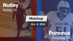 Matchup: Nutley vs. Paramus  2016