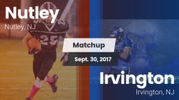 Matchup: Nutley vs. Irvington  2017