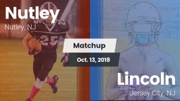 Matchup: Nutley vs. Lincoln  2018