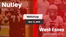 Matchup: Nutley vs. West Essex  2019