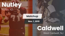 Matchup: Nutley vs. Caldwell  2019