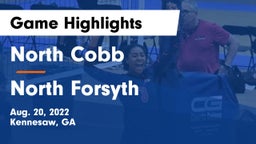 North Cobb  vs North Forsyth  Game Highlights - Aug. 20, 2022