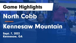 North Cobb  vs Kennesaw Mountain  Game Highlights - Sept. 7, 2022